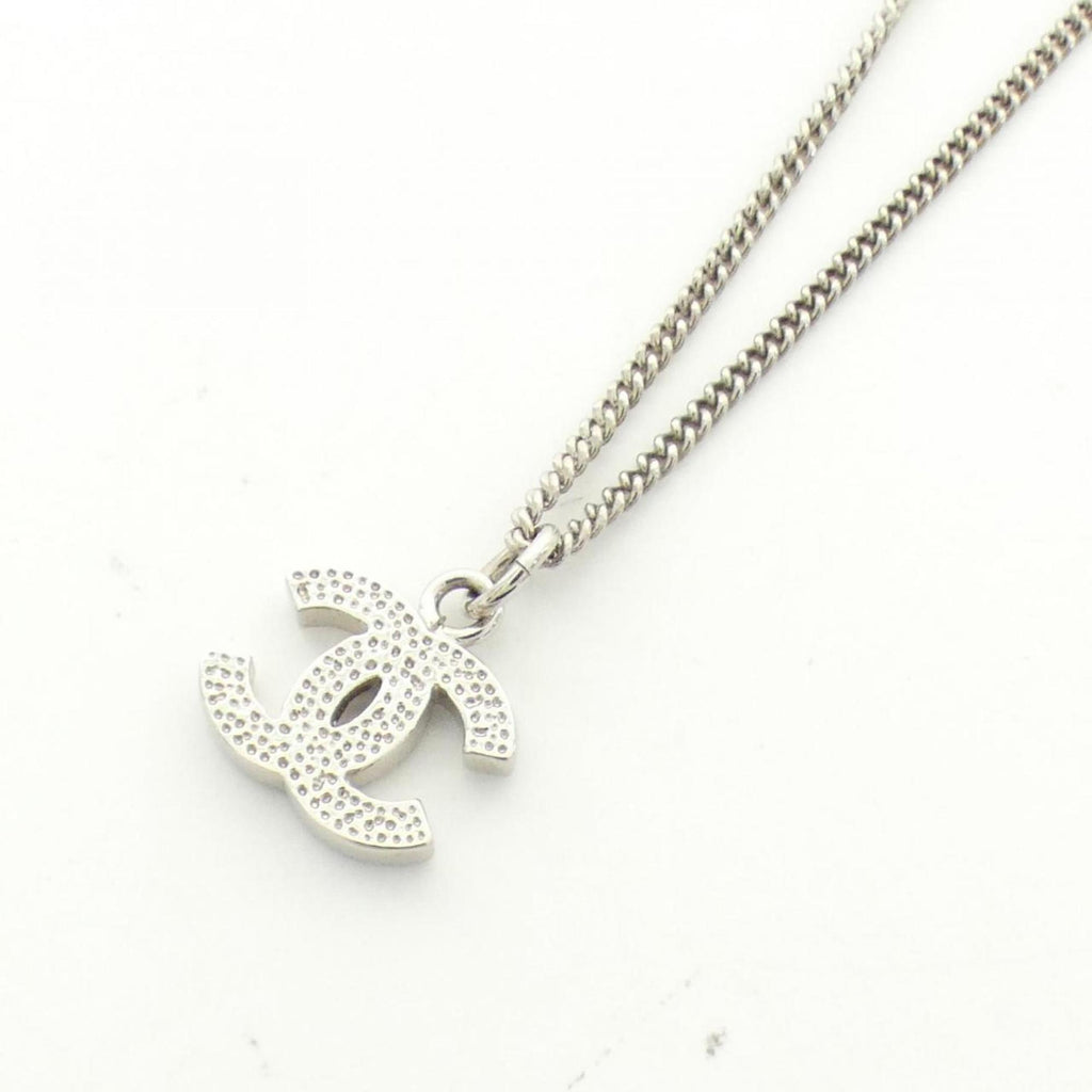 Pendant Necklace Sterling Silver with Crystal