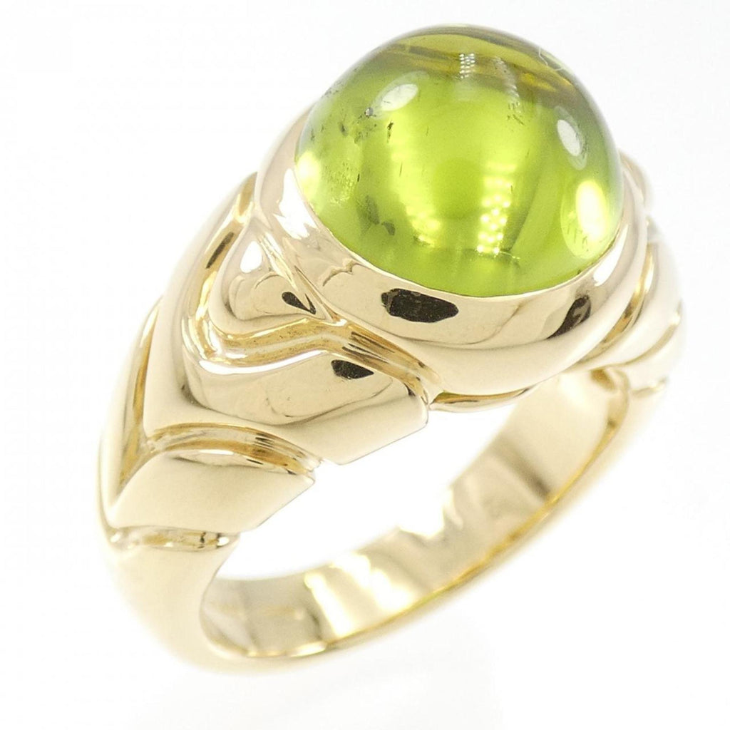 Ring 18K Yellow Gold with Peridot