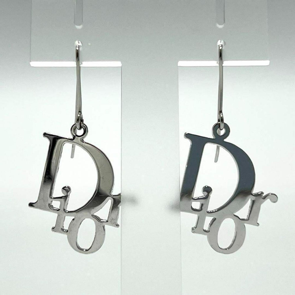Logo Earrings Metal