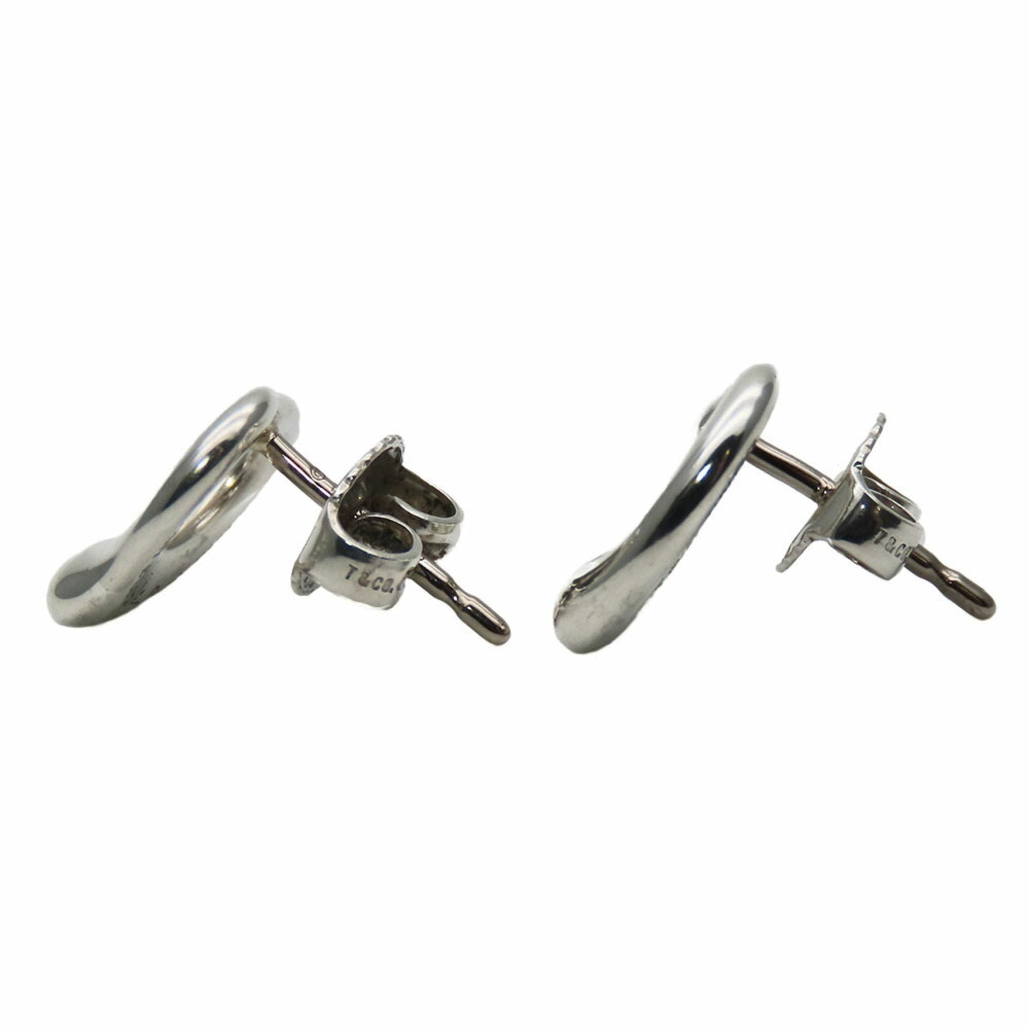 Elsa Peretti Earrings Sterling Silver 11.1mm Sterling Silver