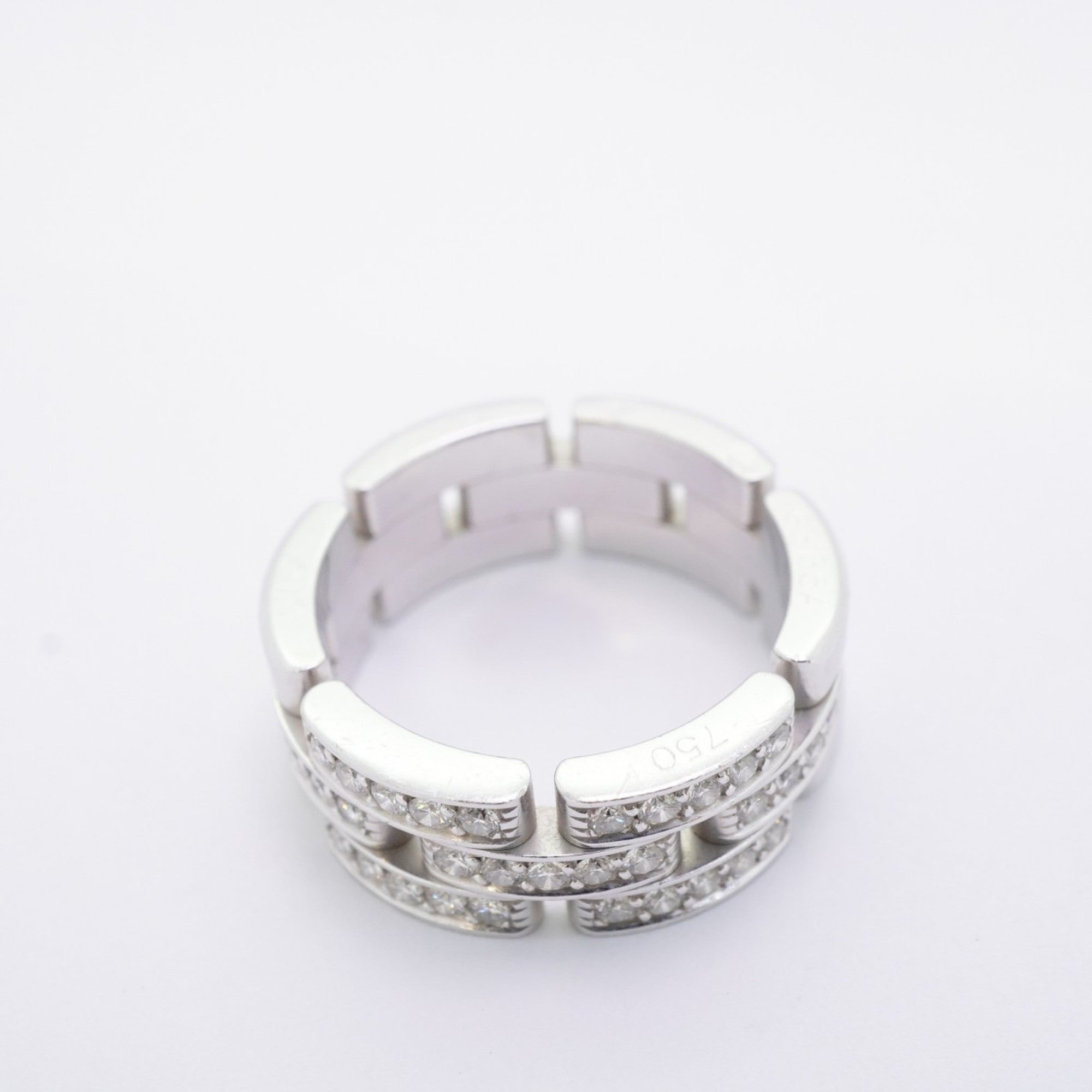 Panthere Ring 18K White Gold
