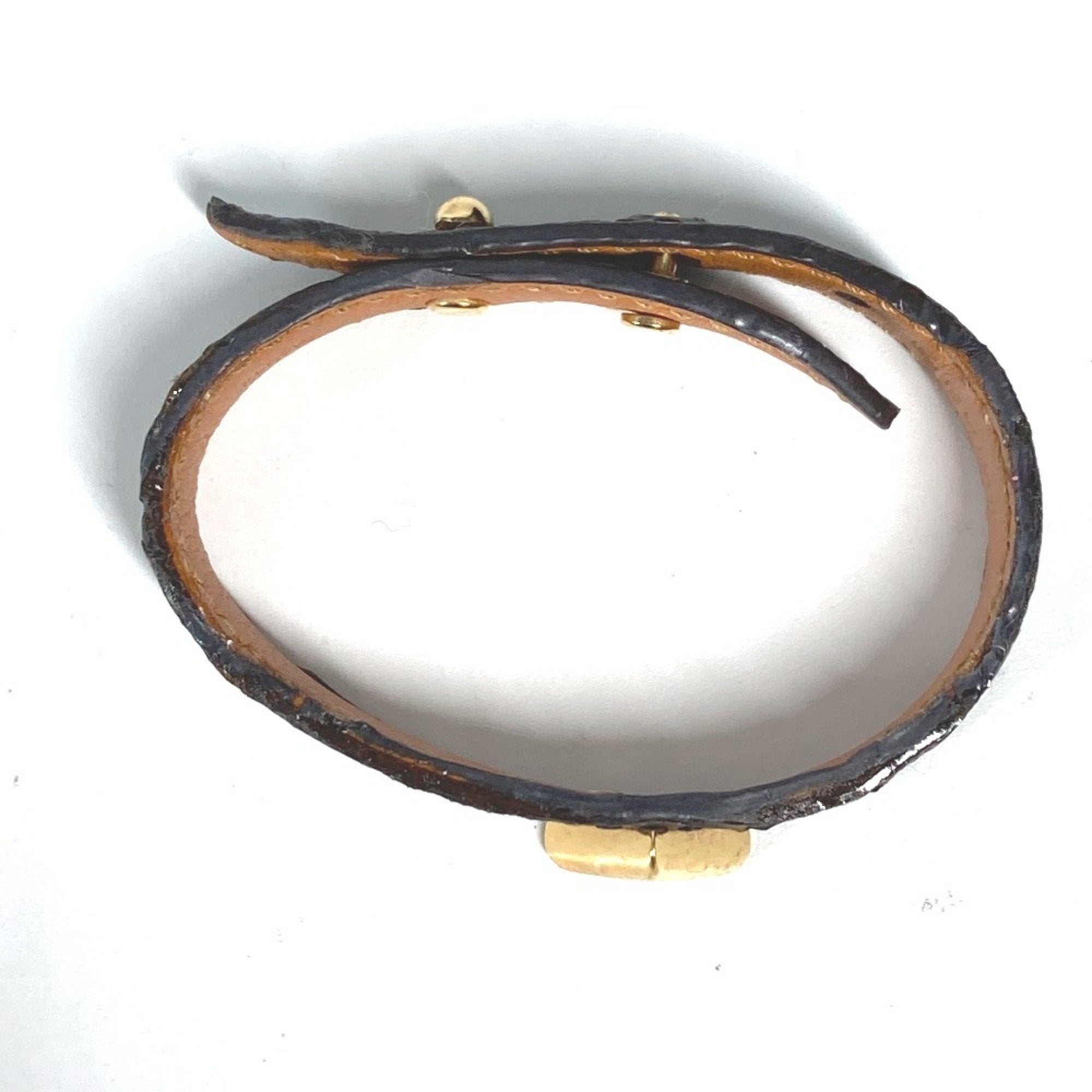 Monogram Bracelet Brown