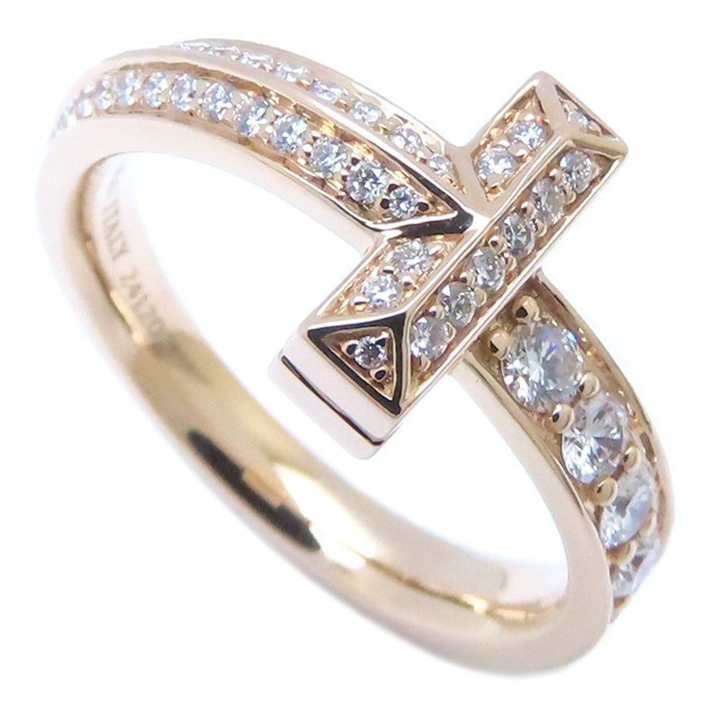 T‑One Ring 18K Rose Gold with Diamond
