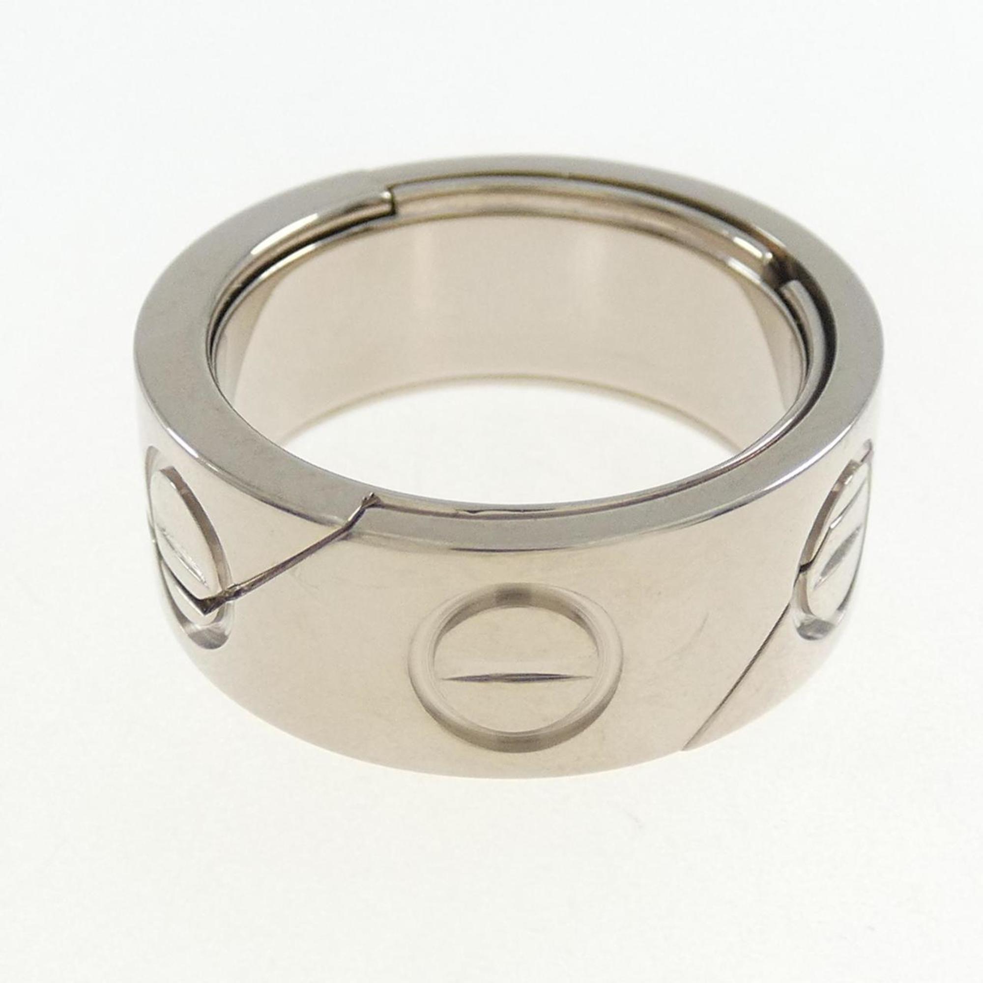 Astrolove 1999 Xmas Limited Edition Band Ring 18K White Gold