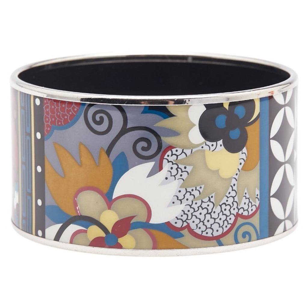 Bangle Metal Multi Color and Silver Bracelet