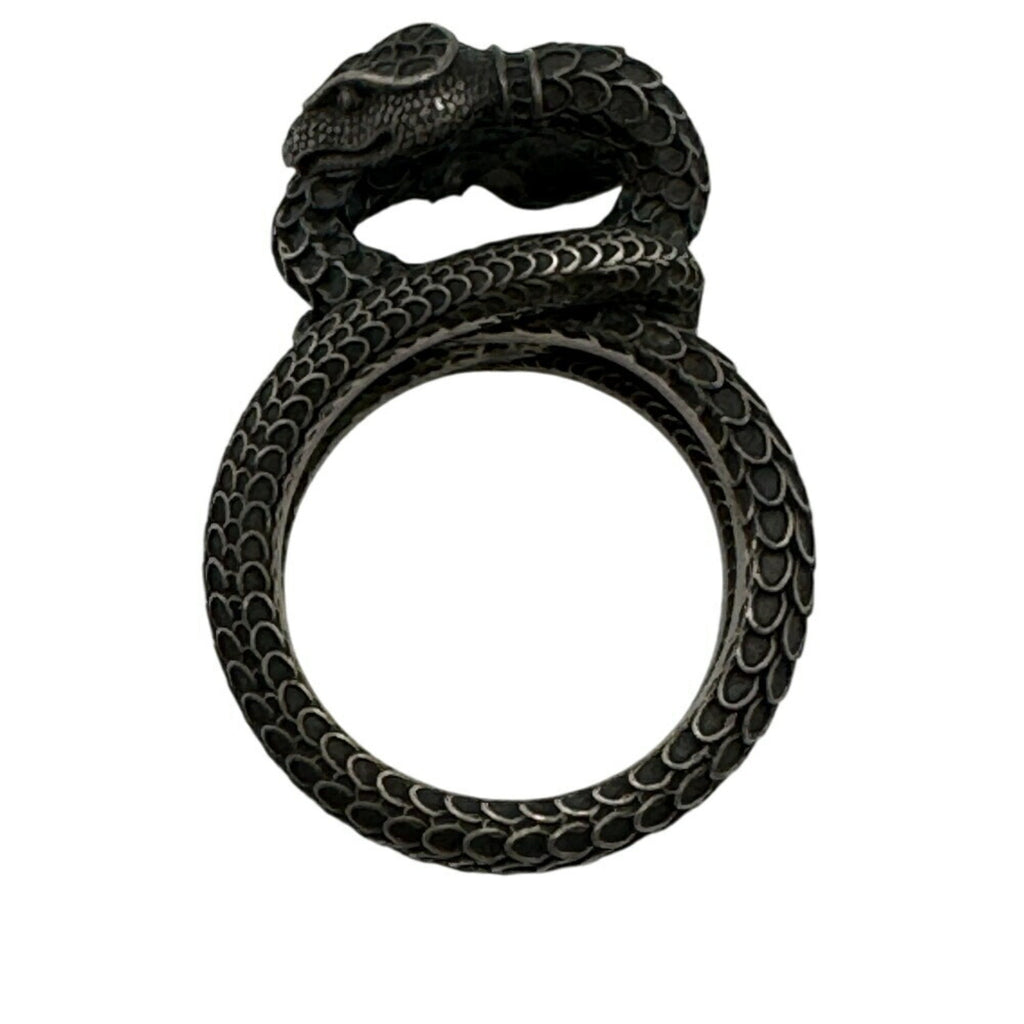 Garden Snake Ring Sterling Silver