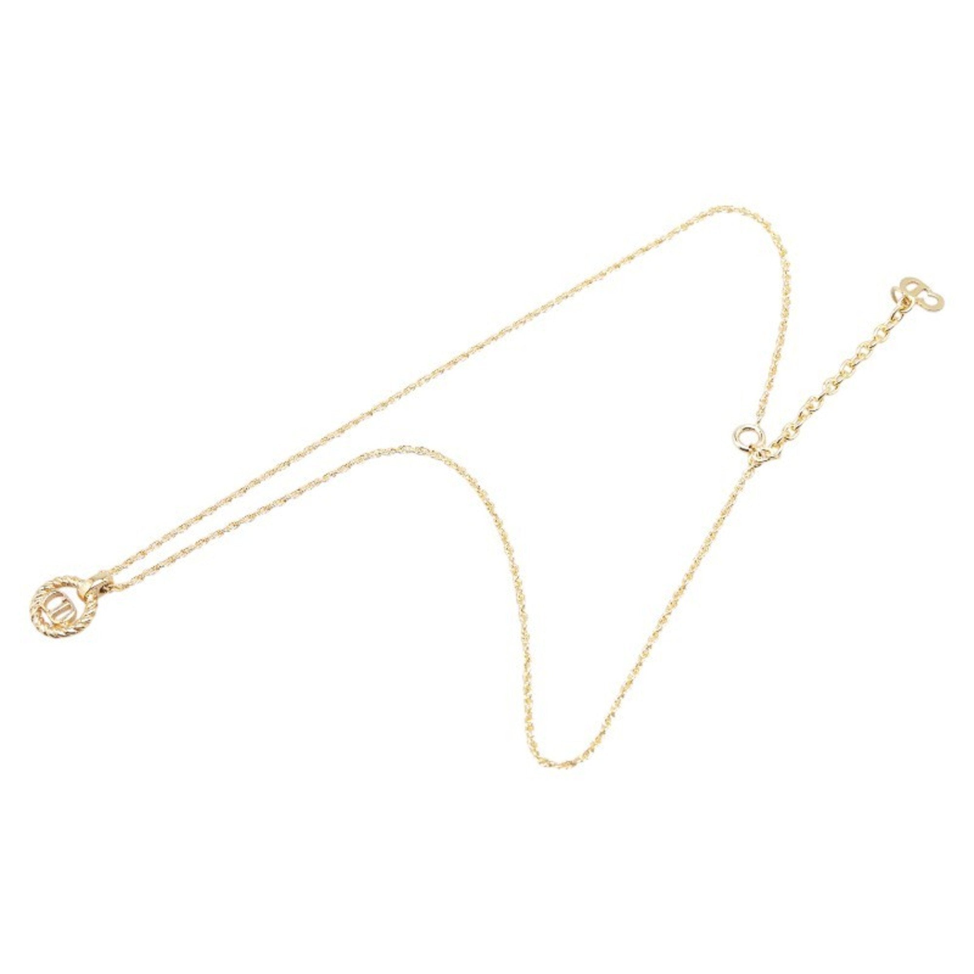 CD Pendant Necklace Gold Plated