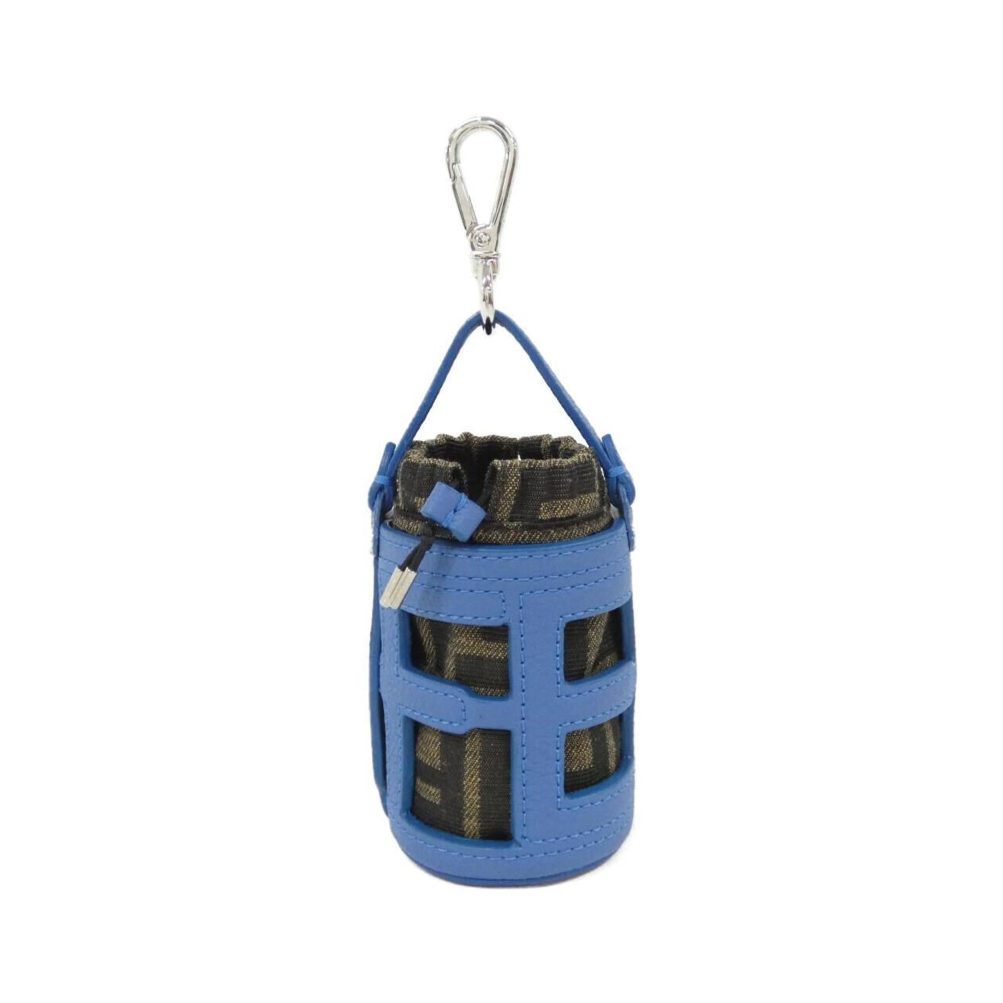 Charm Canvas and Leather Handbag Charm