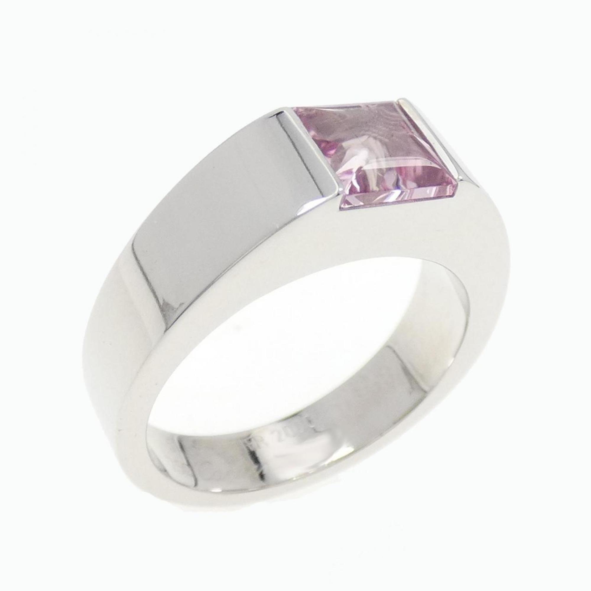 Ring 18K White Gold With Tourmaline