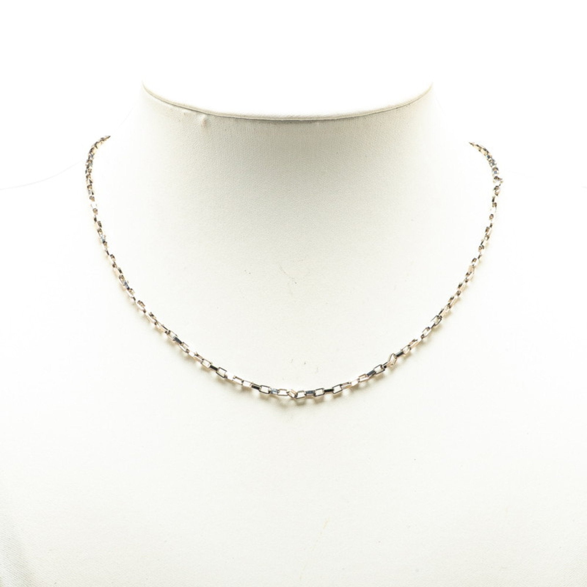 Pendant Necklace Metal Silver