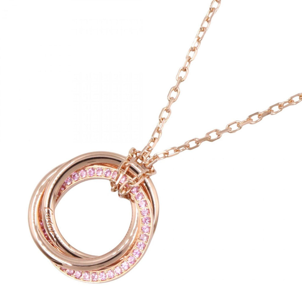 Trinity Pendant Necklace 18K Rose Gold