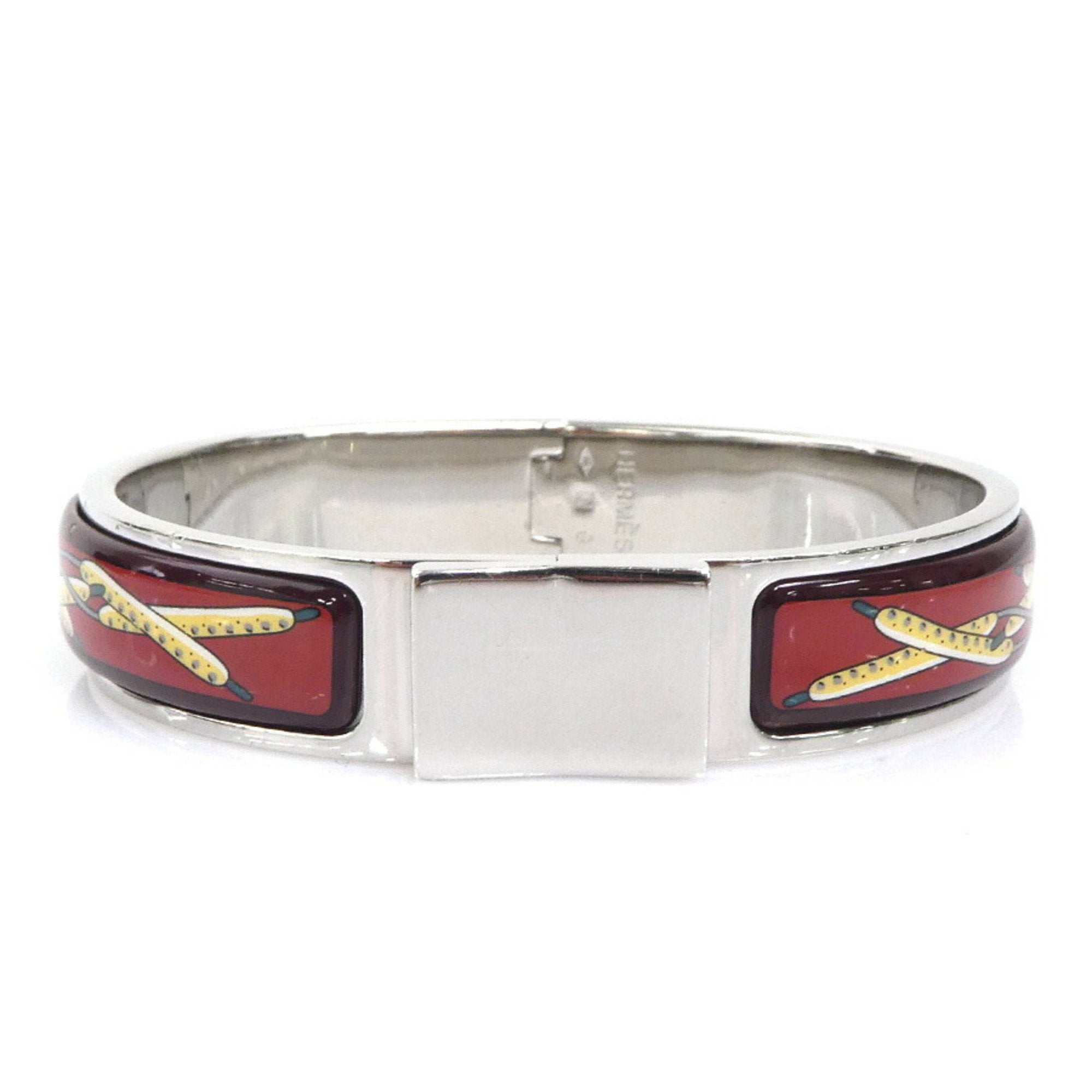 Bangle Bracelet Enamel and Metal