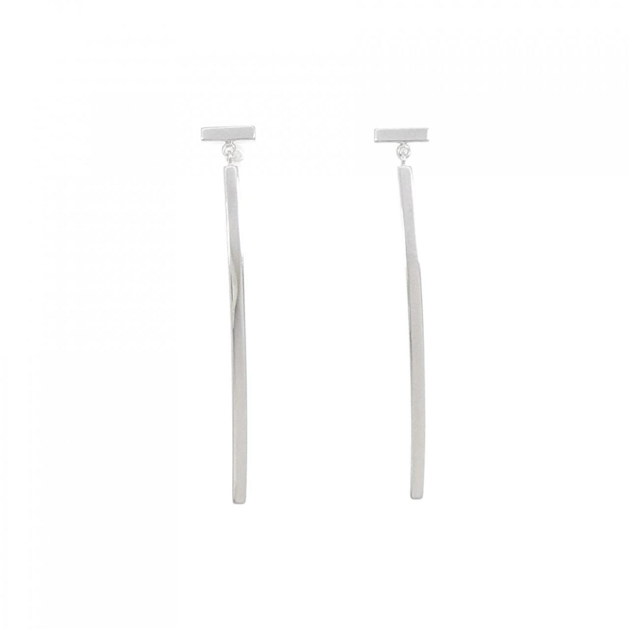 Earrings 18K White Gold