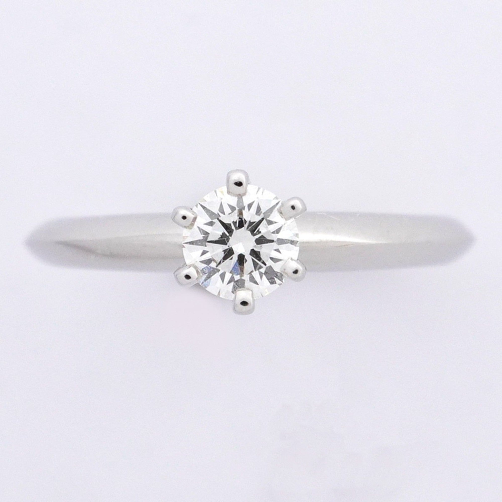 Solitaire Ring Platinum with Diamond