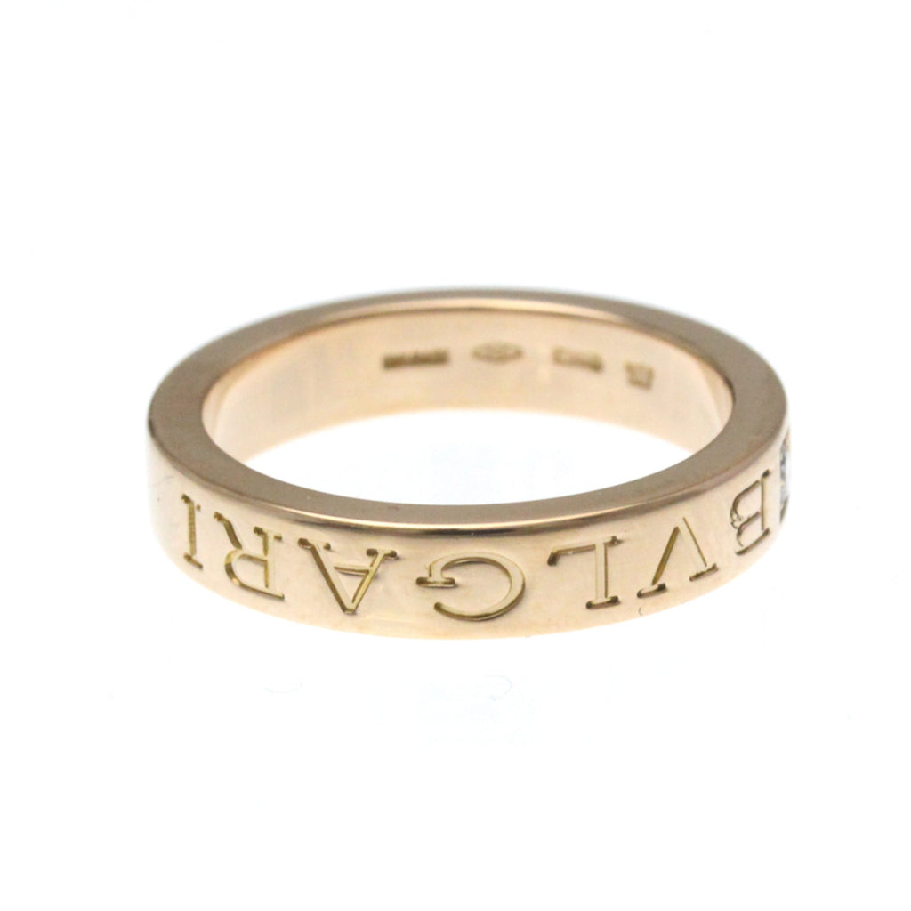 Double Band Ring 18K Rose Gold With Diamond