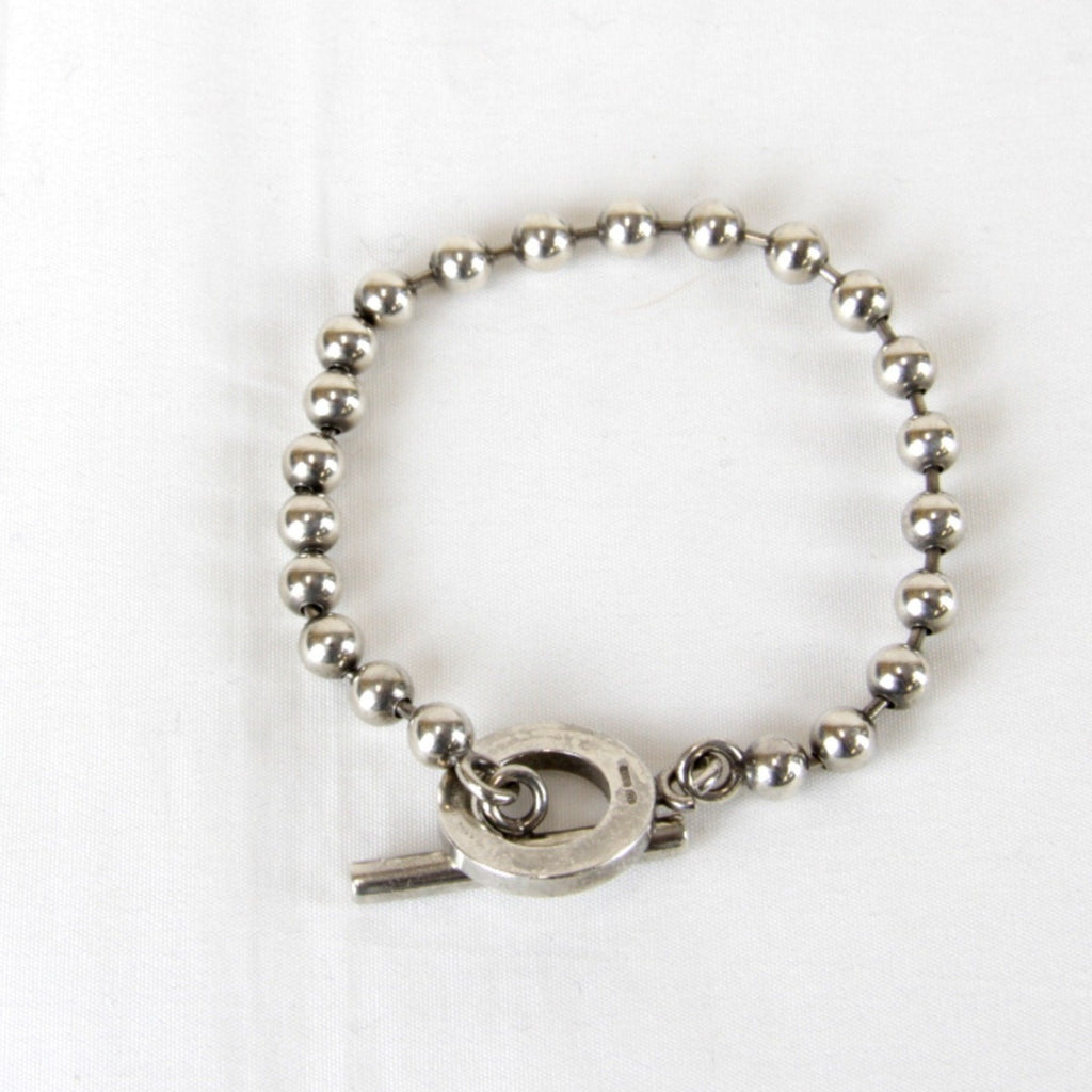 Ball Chain Bracelet Sterling Silver