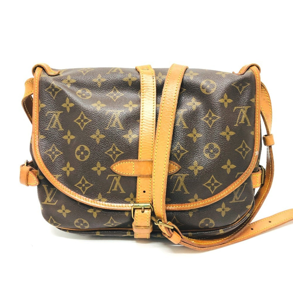 Saumur Handbag Monogram Canvas 30