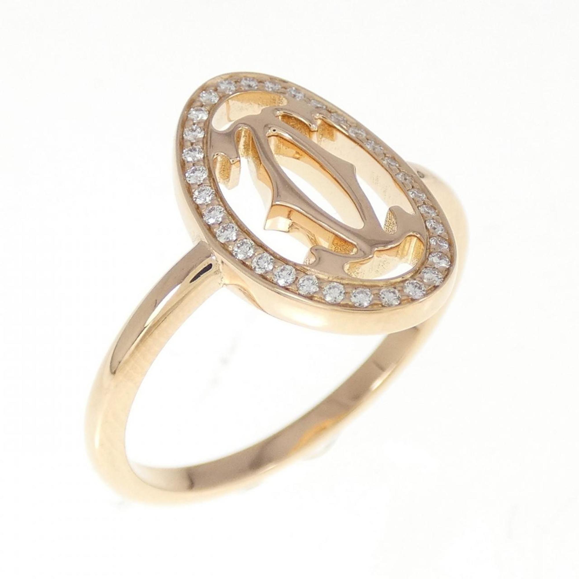 Ring Pink With Diamond