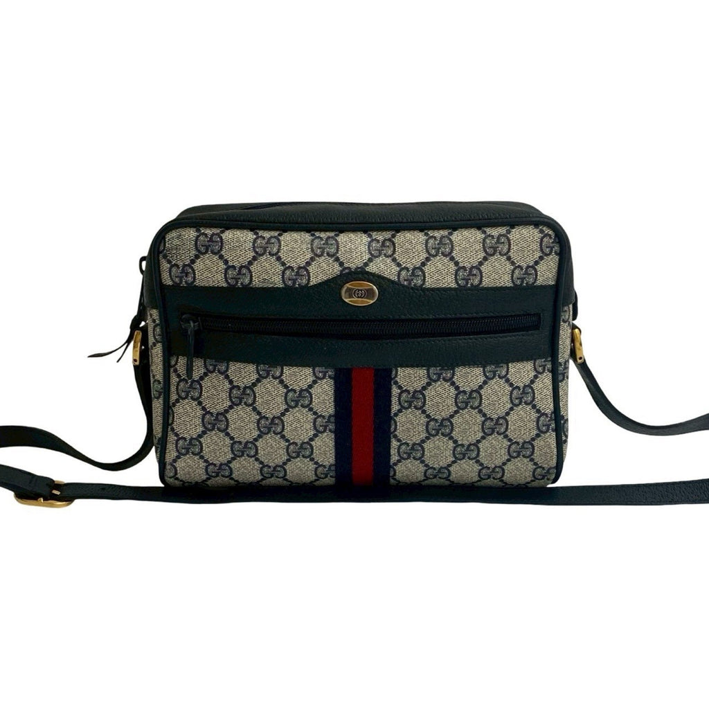 Ophidia Shoulder Bag GG Coated Canvas Small