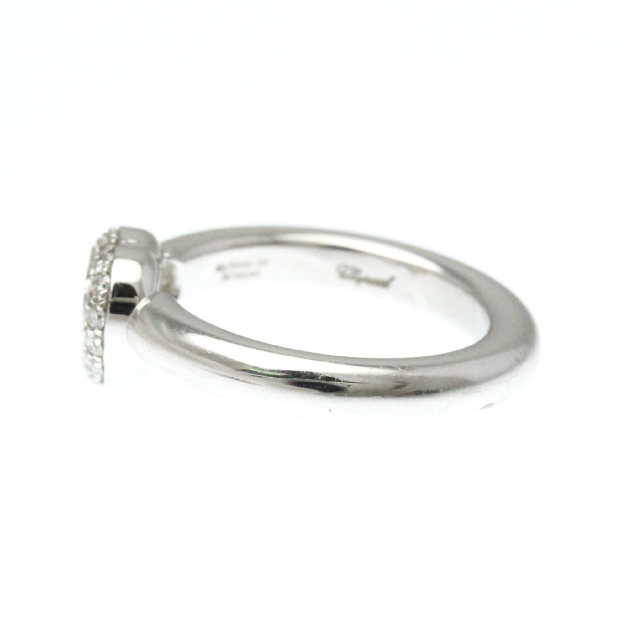 Band Ring 18K White Gold with Diamond