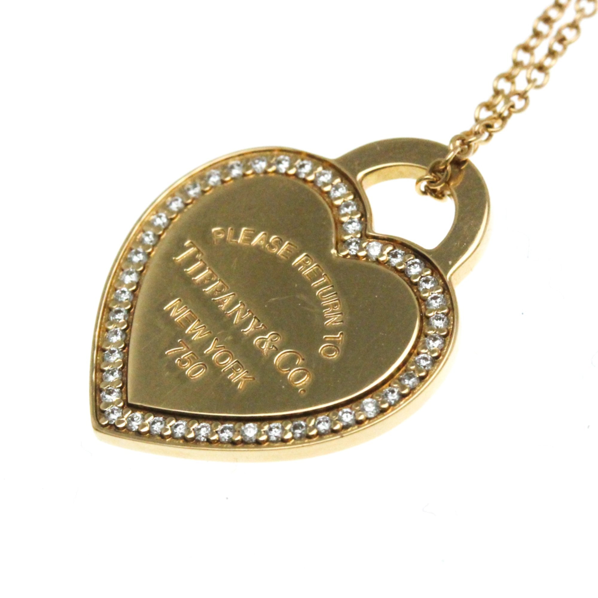 Return To Tiffany Pendant Necklace 18K Rose Gold