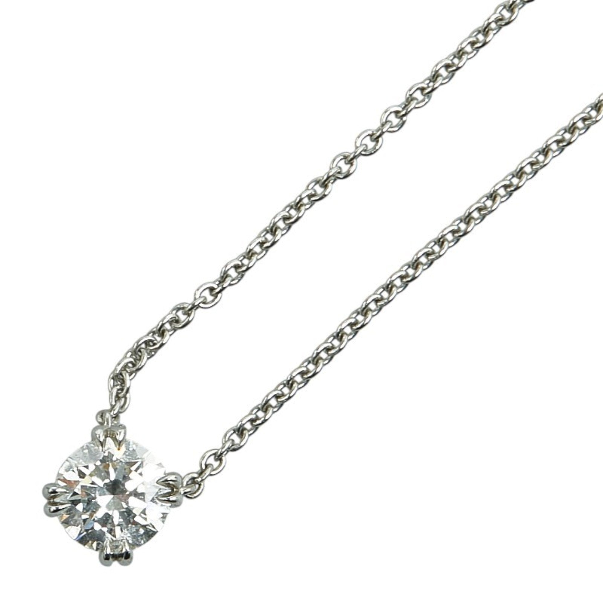Pendant Necklace Platinum with Diamond