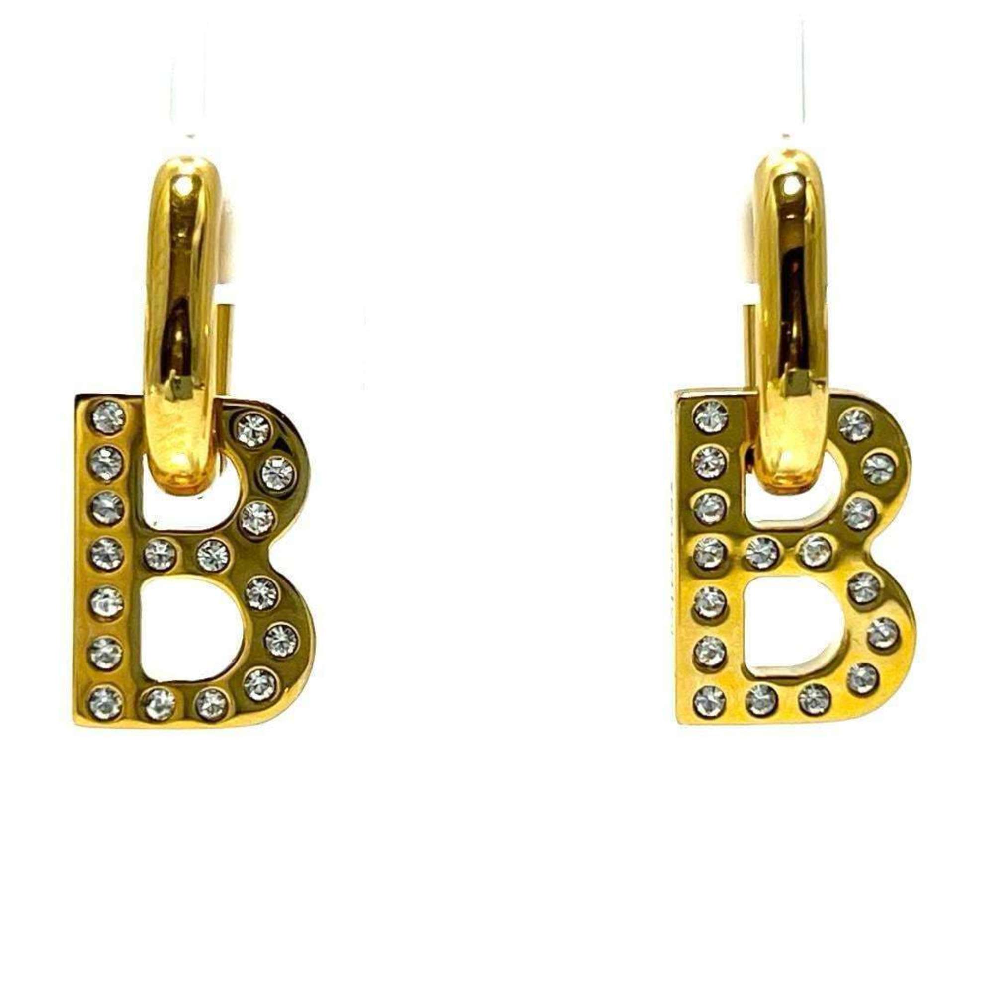 Earrings Gold-Tone Metal