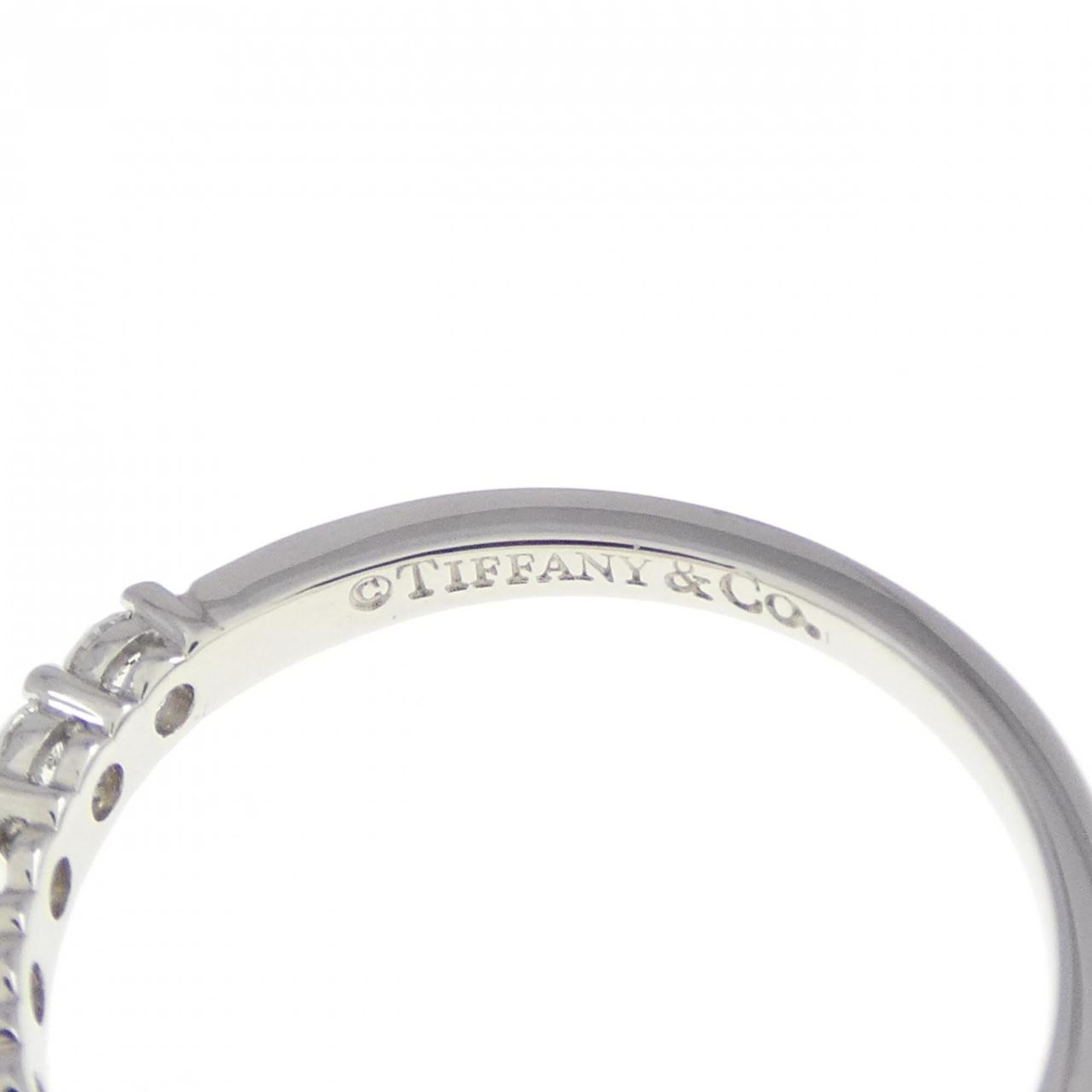 Band Ring Platinum with Diamond