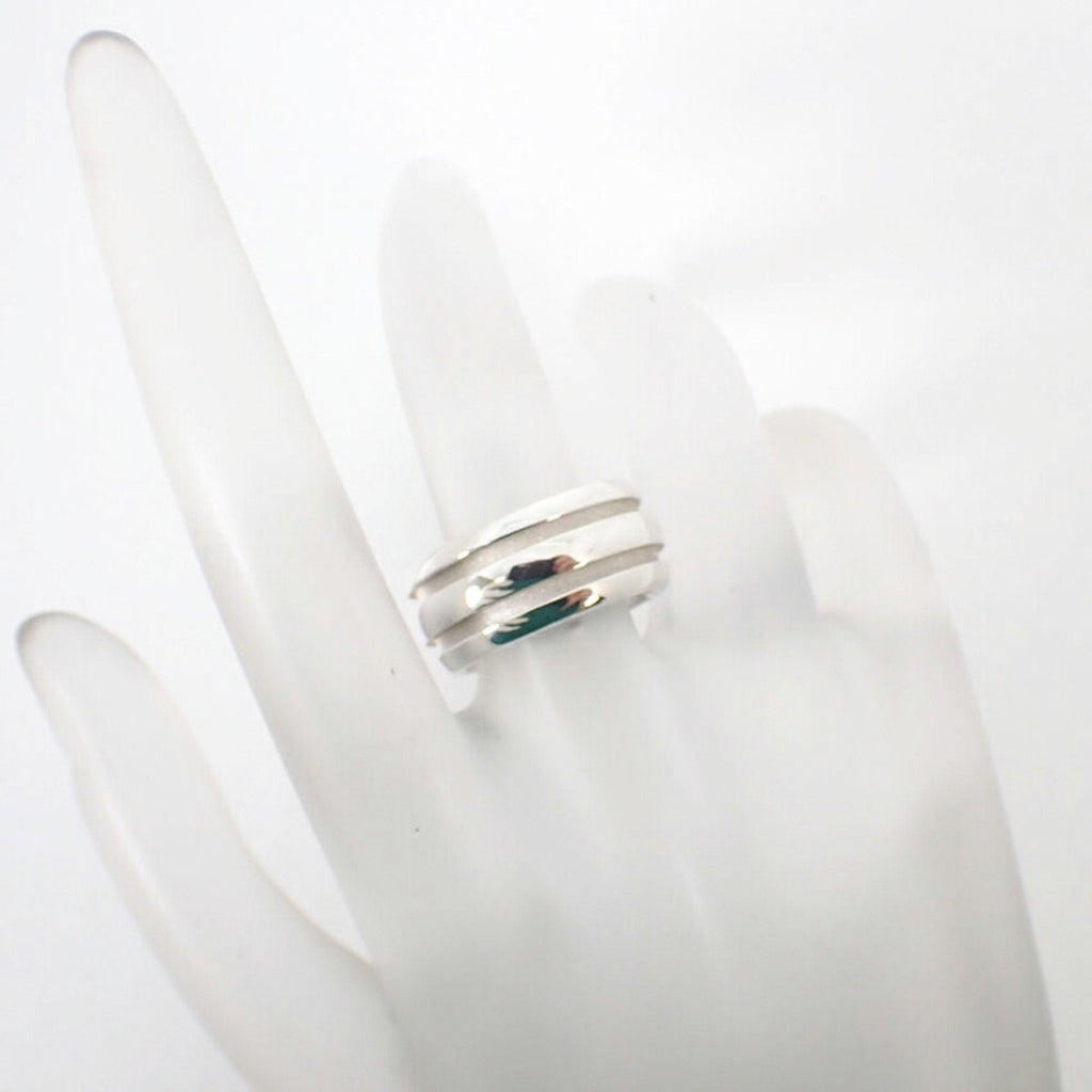 Double Line Ring Sterling Silver