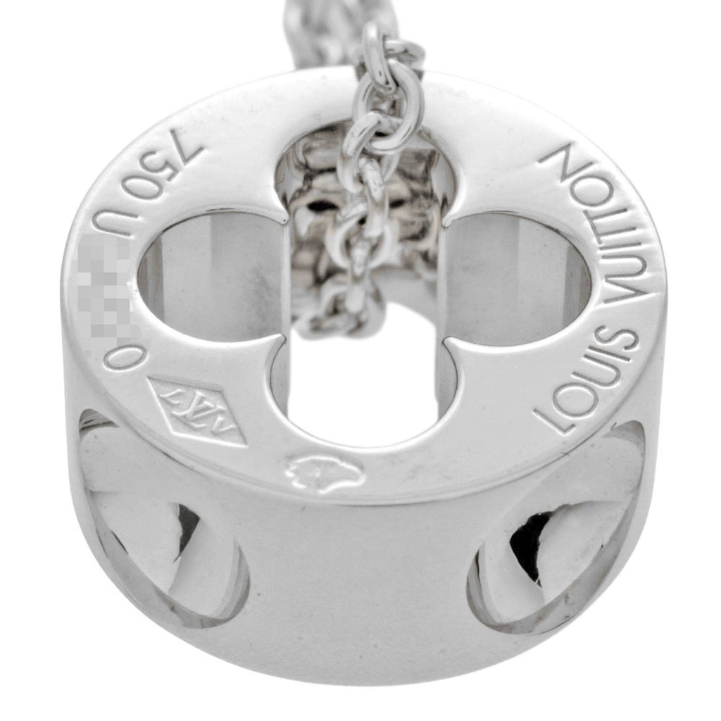 Pendant Necklace 18K White Gold