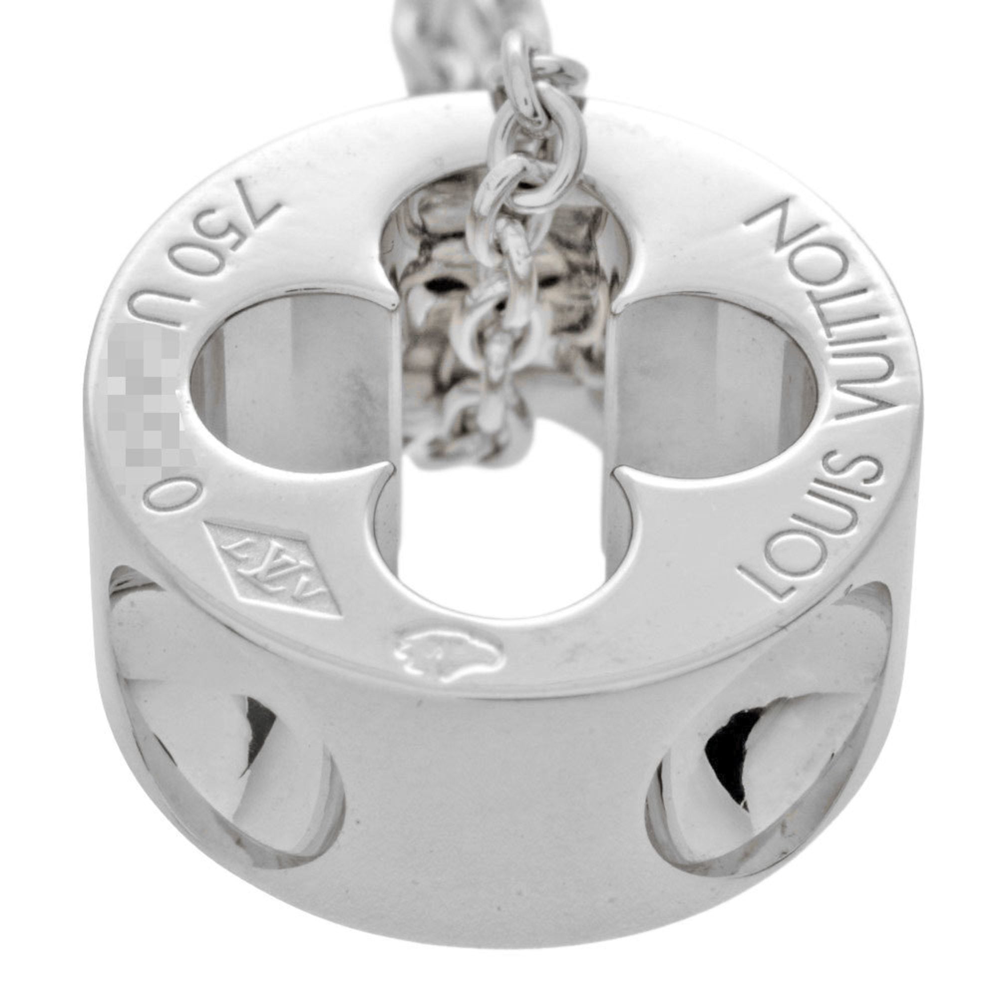 Pendant Necklace 18K White Gold