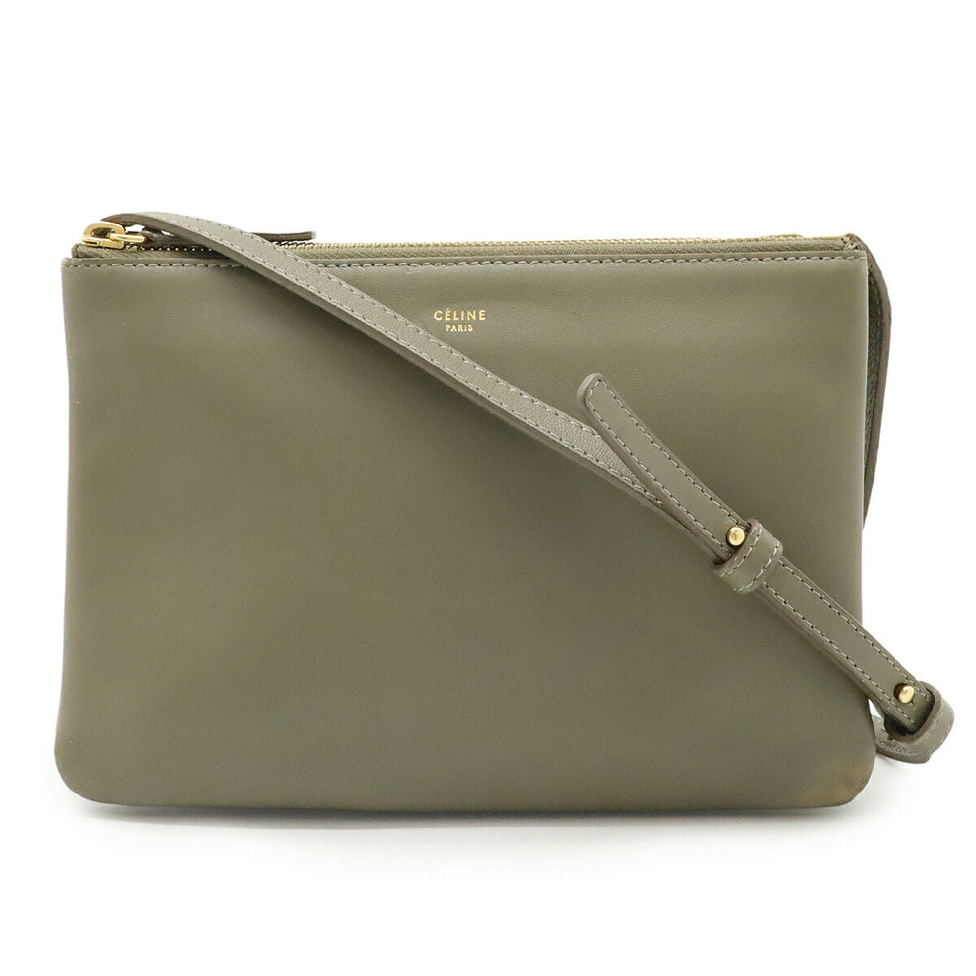Trio Crossbody Bag Leather Small