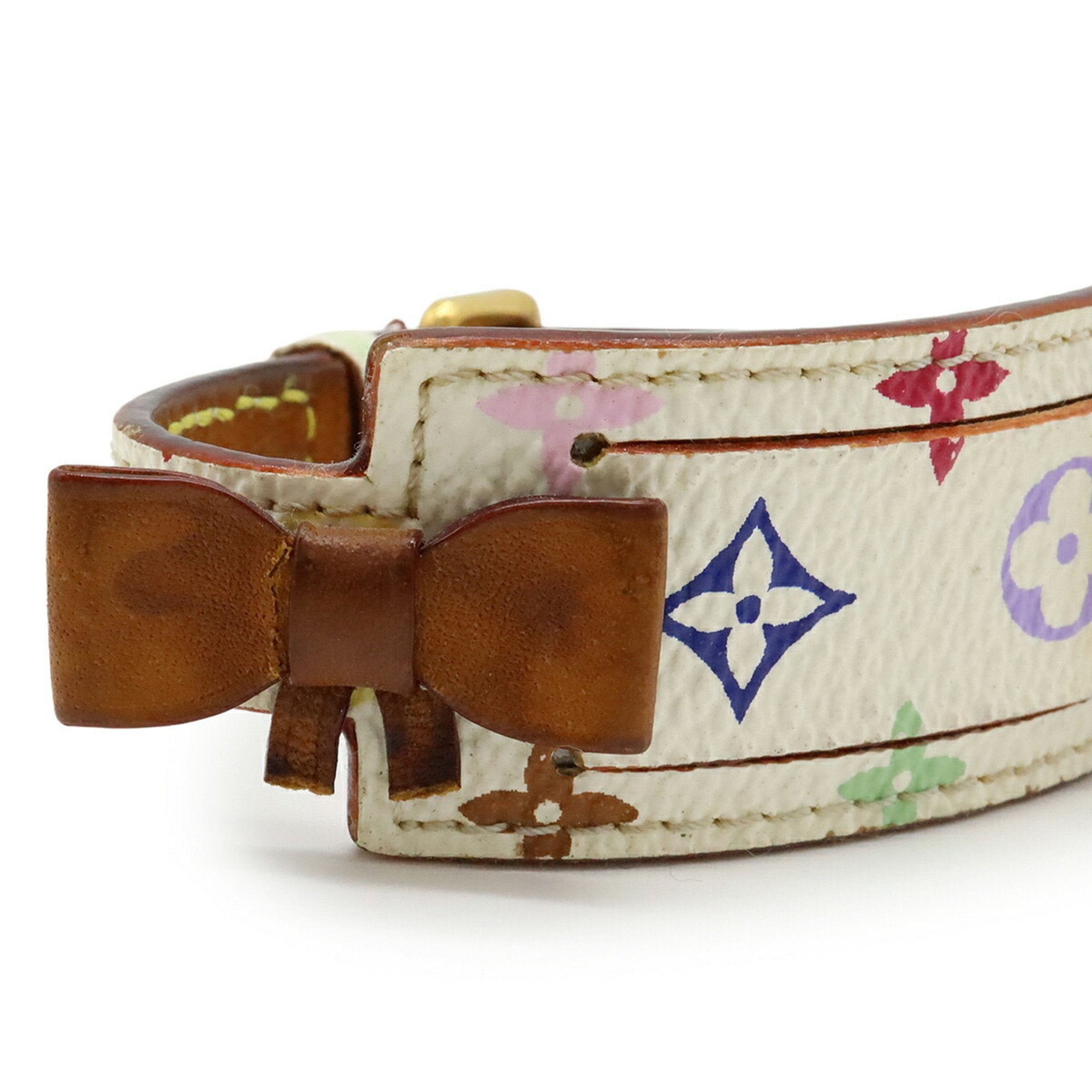 Monogram Multicolore Bracelet White
