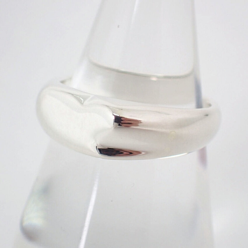 Signet Heart Ring Sterling Silver