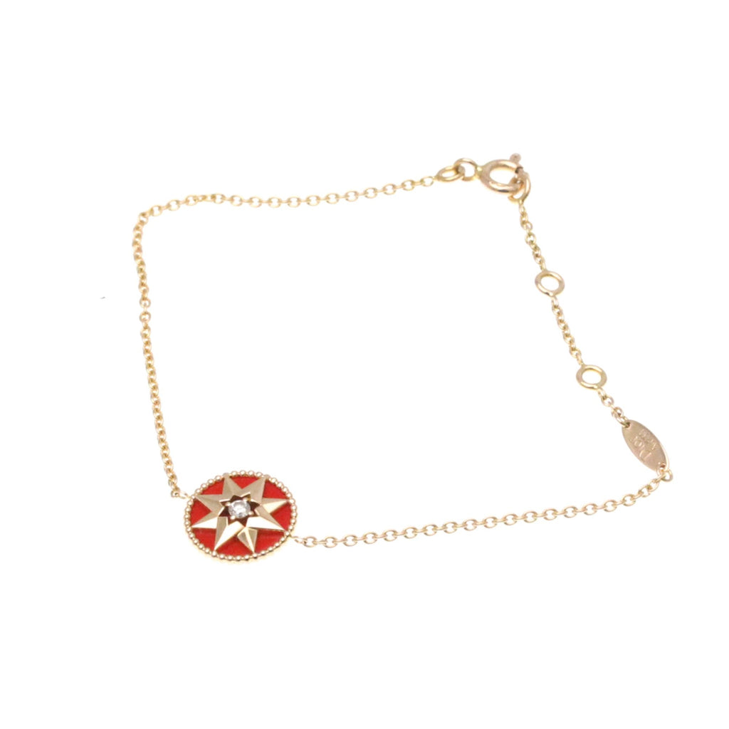 Bracelet 18K Rose Gold With Carnelian
