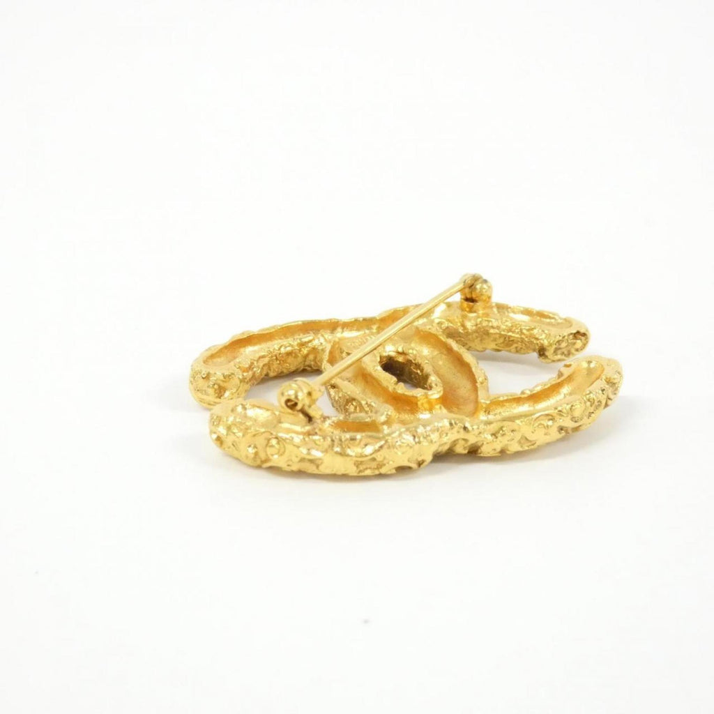 Brooch Gold-Tone Metal