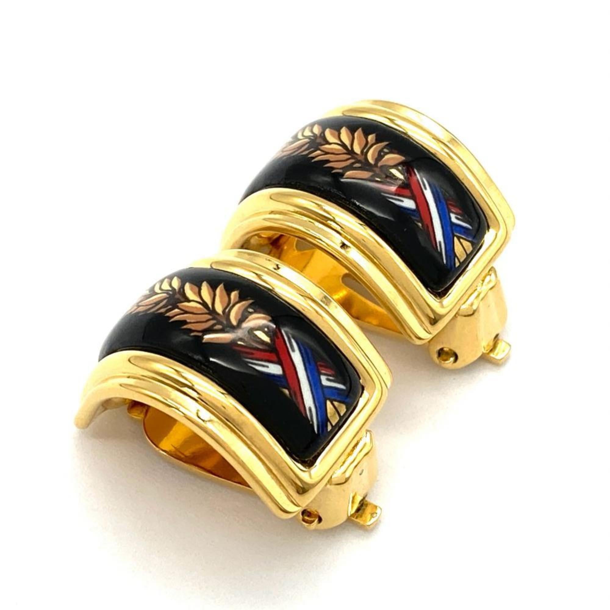 Earrings Gold-Tone Metal
