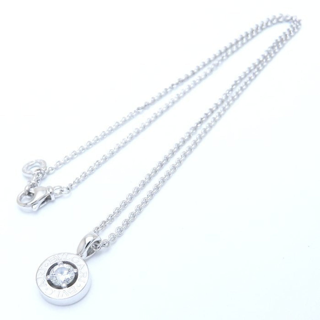 Pendant Necklace 18K White Gold with Diamond