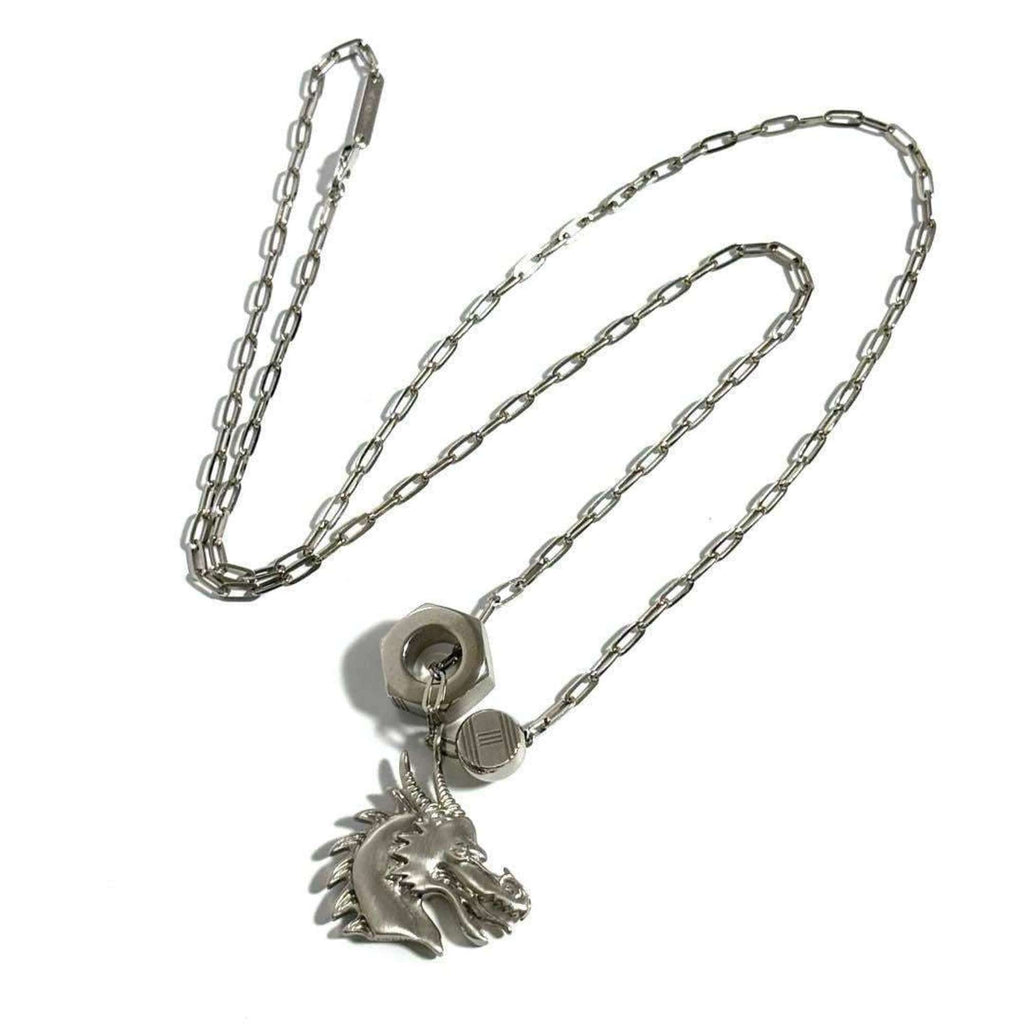 Talisman Dragon Pendant Necklace Metal