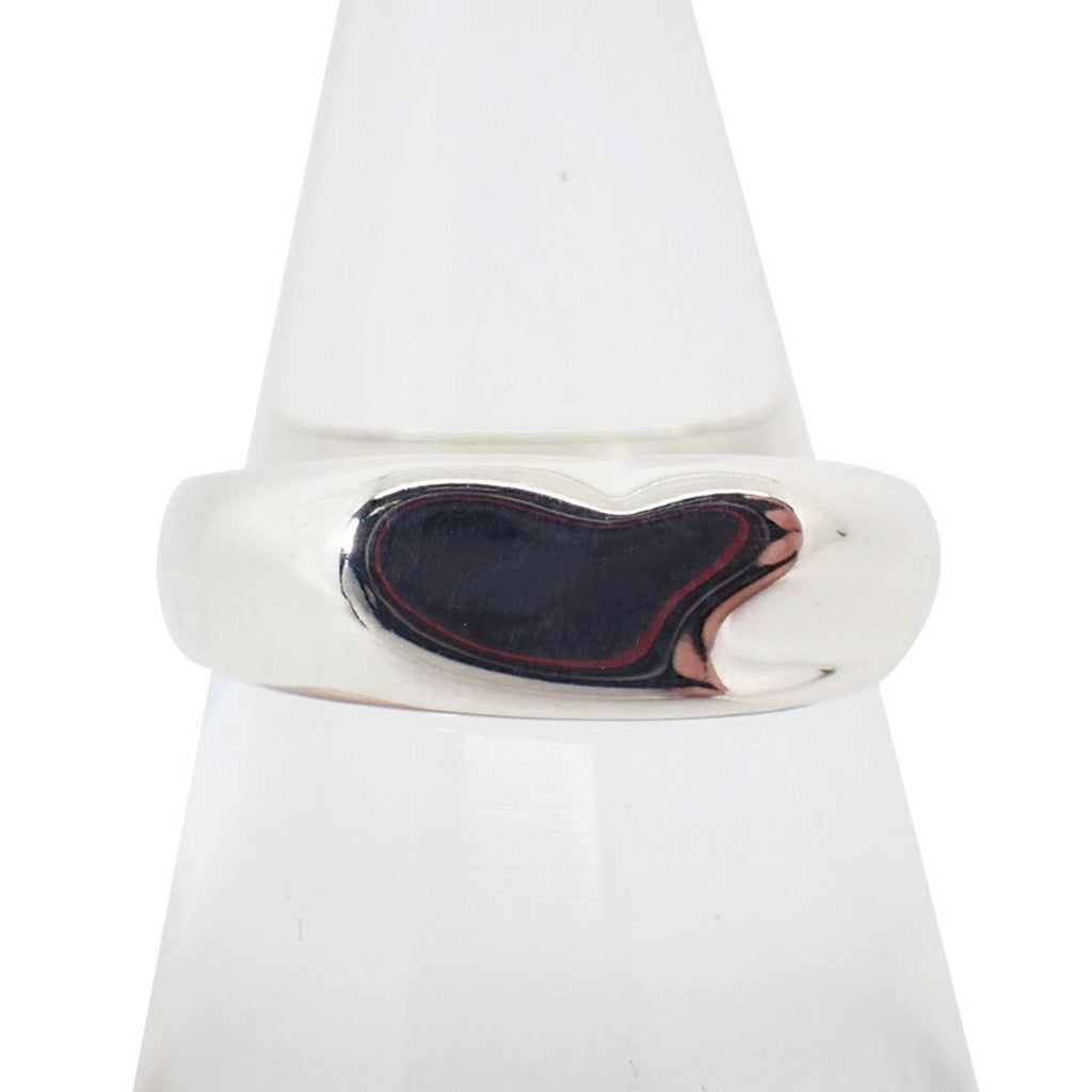 Signet Heart Ring Sterling Silver