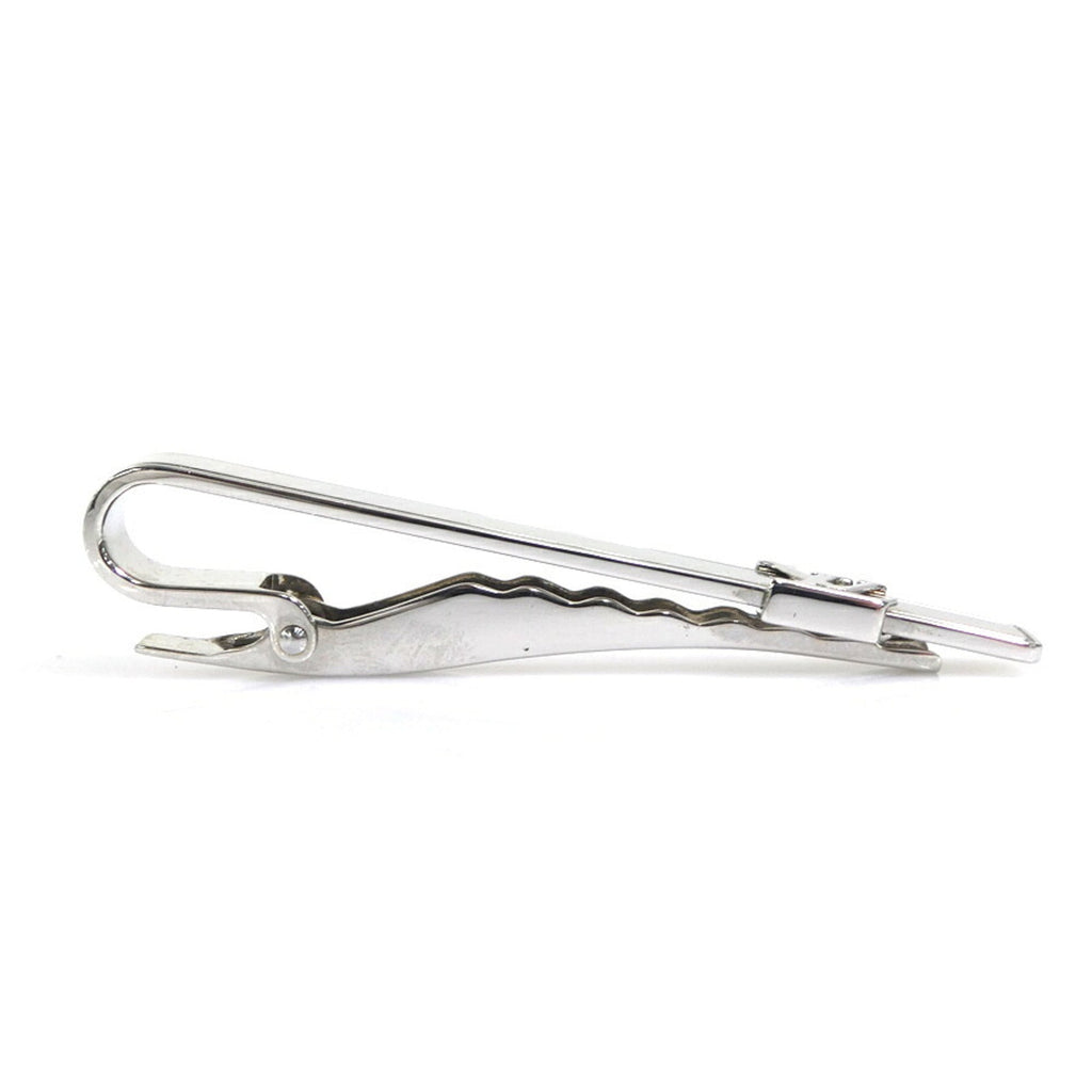 Tie Pin Metal Silver Brooch