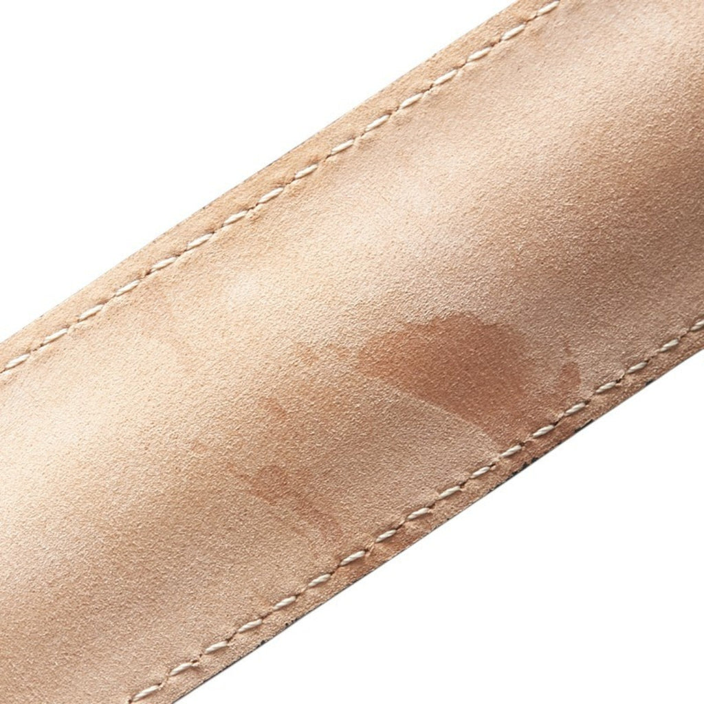 Anagram Slap Bracelet Leather Brown Small