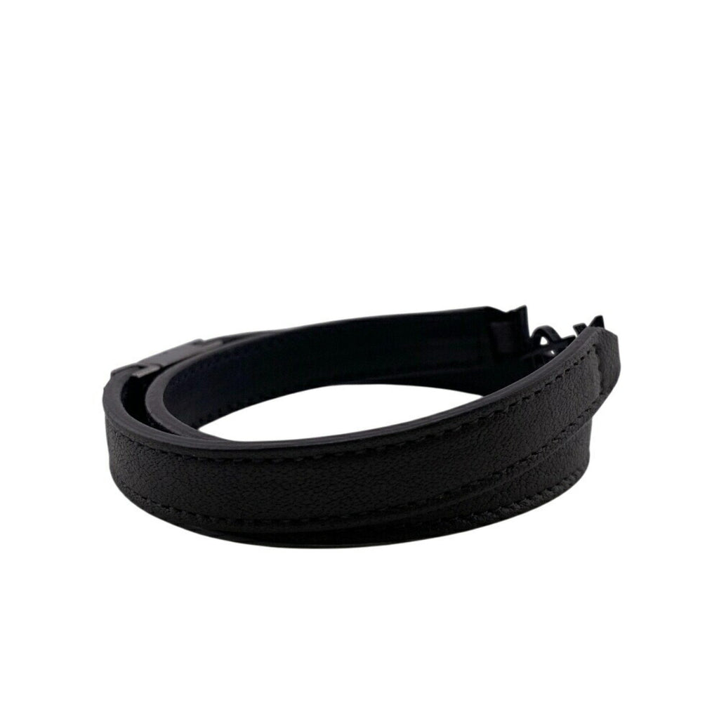 Ankle Bracelet Leather Black