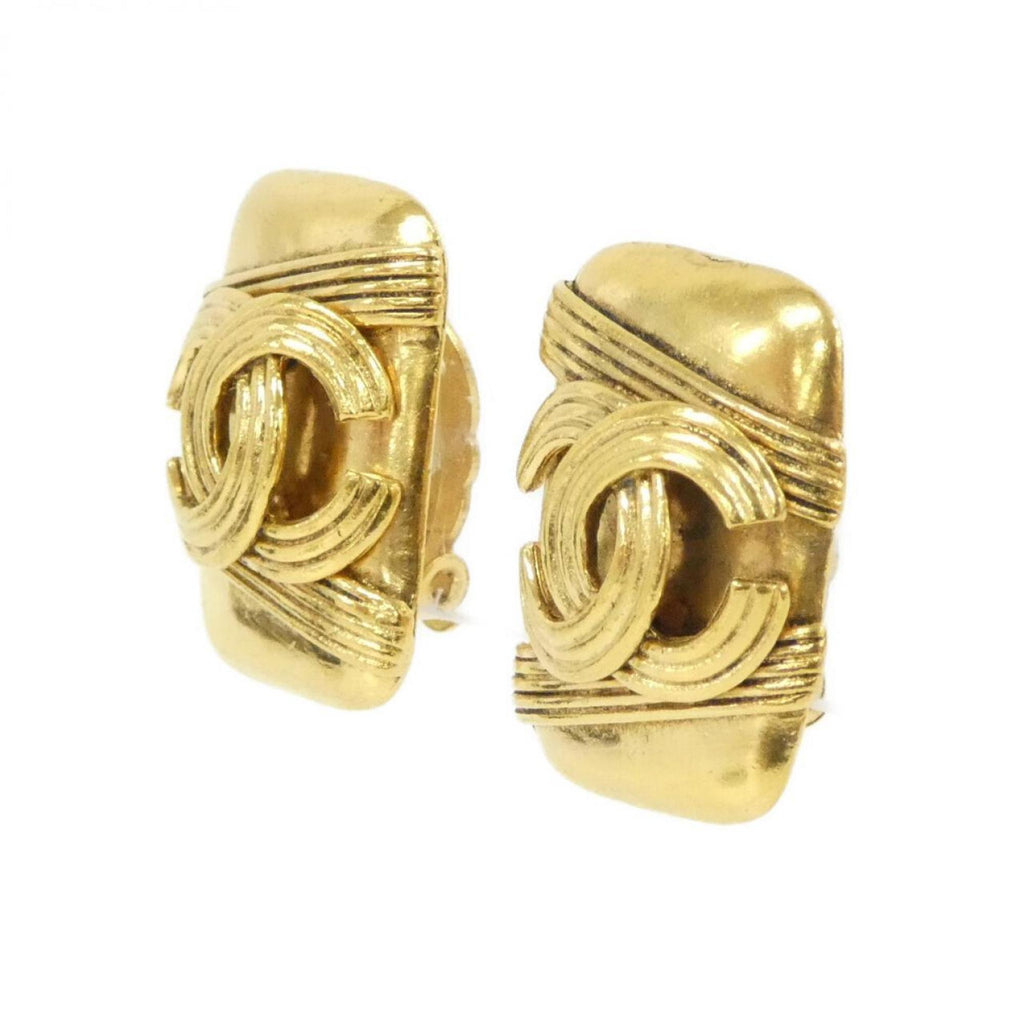 Clip-On Earrings Clip-On Gold-Tone Metal