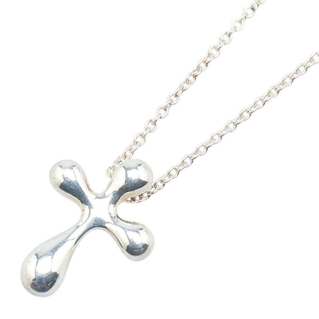Cross Pendant Necklace Sterling Silver