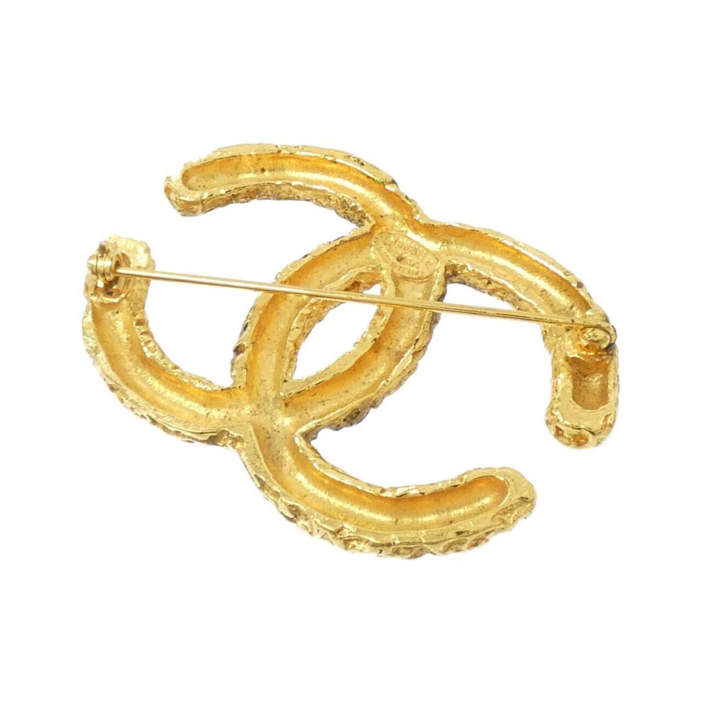 Brooch Gold-Tone Metal
