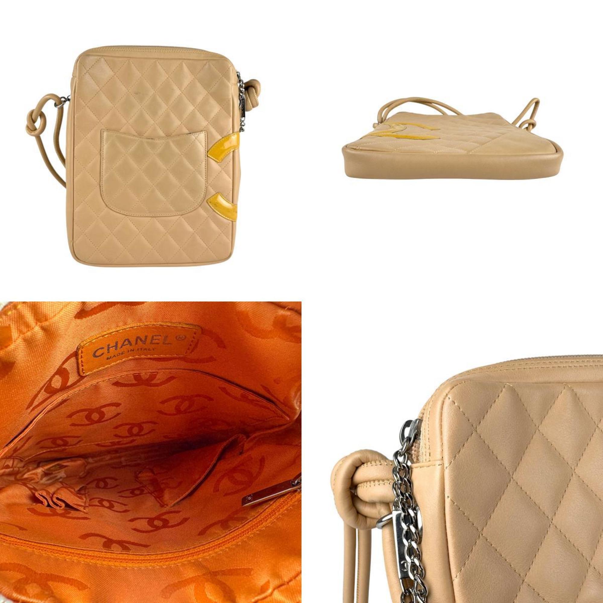 Cambon Crossbody Bag Quilted Leather Medium
