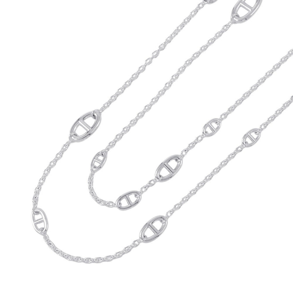 Chaine d'Ancre Farandole Pendant Necklace Sterling Silver