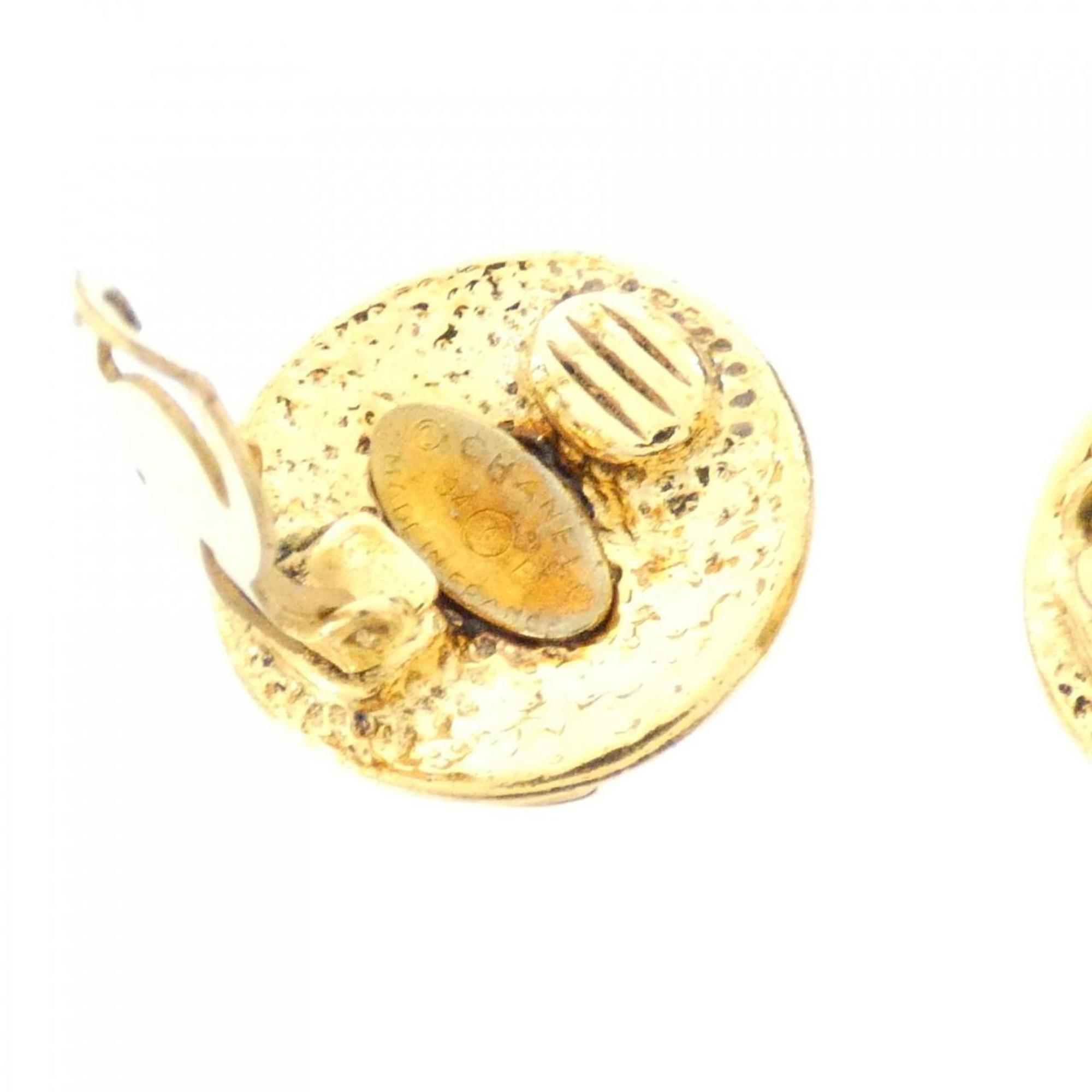Clip-On Earrings Clip-On Gold-Tone Metal