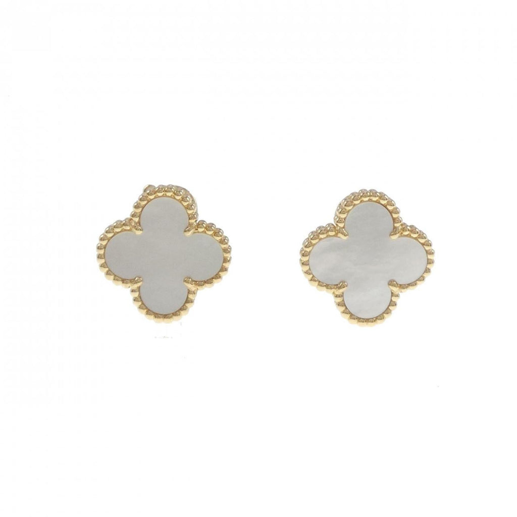 Vintage Alhambra Earrings 18K Yellow Gold 18K Yellow Gold